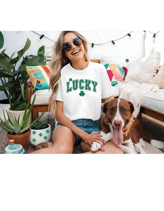 Irish Green LUCKY St Patrick's Day or any day! Little clovers to enhance your LUCK! View 5
