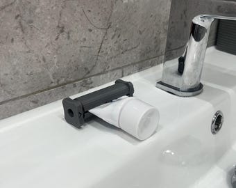Dispensador de pasta de dientes: organizador de baño que ahorra espacio