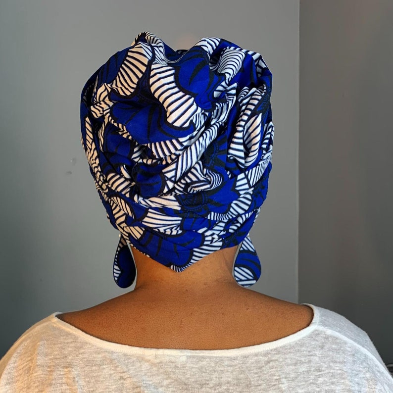 Bonnet Satin en wax Satin lined hair image 10