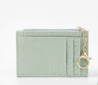 Vegan Leather Wallet Key Chain • Claudette