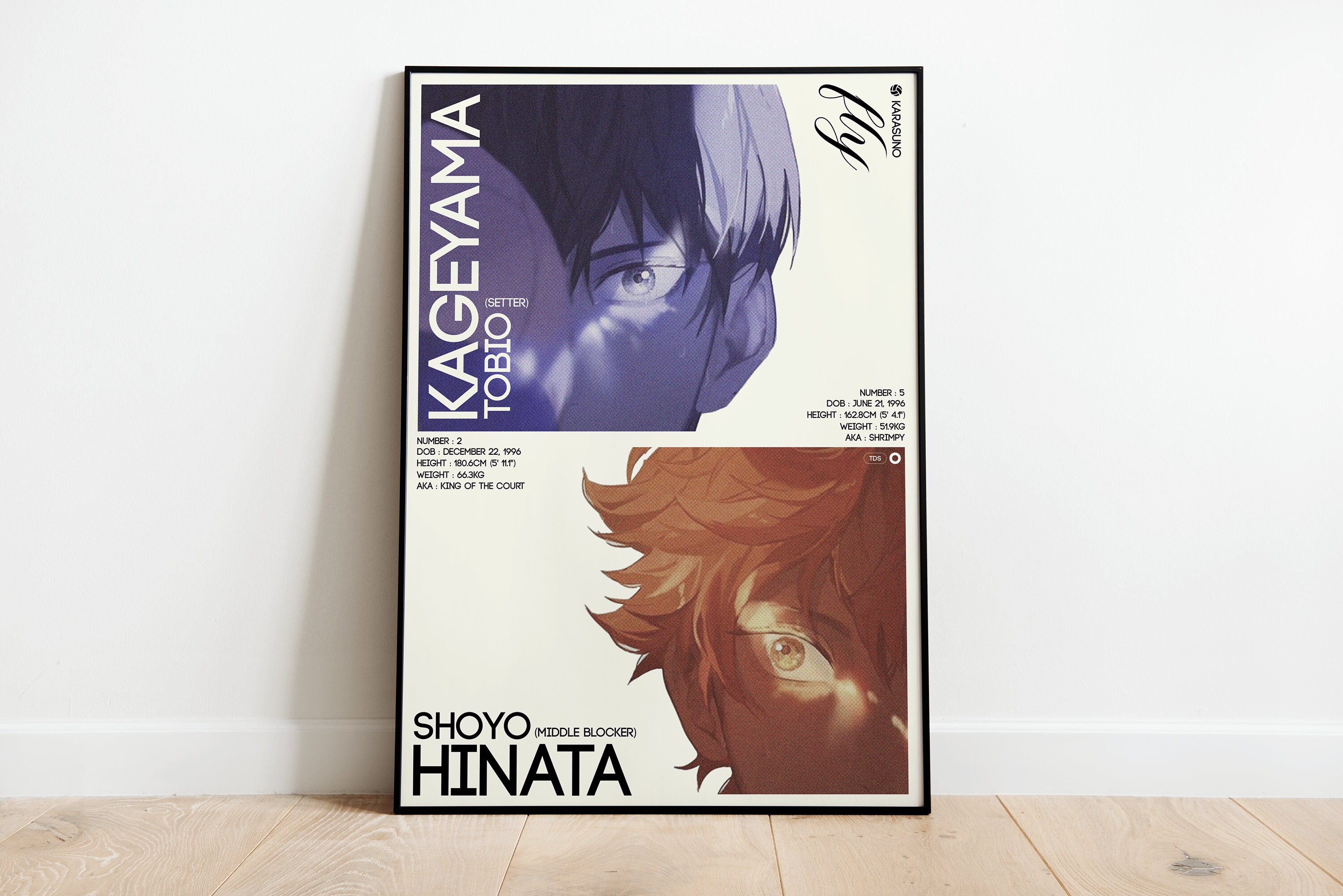 Haikyuu!! Anime Manga Poster Anime Wall Decor A3 A4 5x7 Satin Matt Gloss