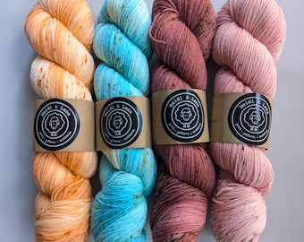 YARN DESTASH: Heidi & Lana Seed Fingering - Multiple Colorways