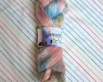 Yarn Destash: Shangri-la Melted Suir by Qing Fibre in Shell Beach
