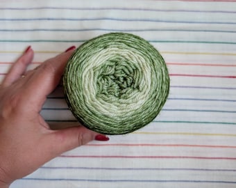 YARN DESTASH: The Fibre Studio Fifty Shades of Gradient Sport Weight in Basil