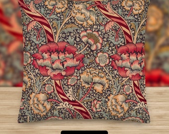 Wandle design by William Morris Premium Pillow