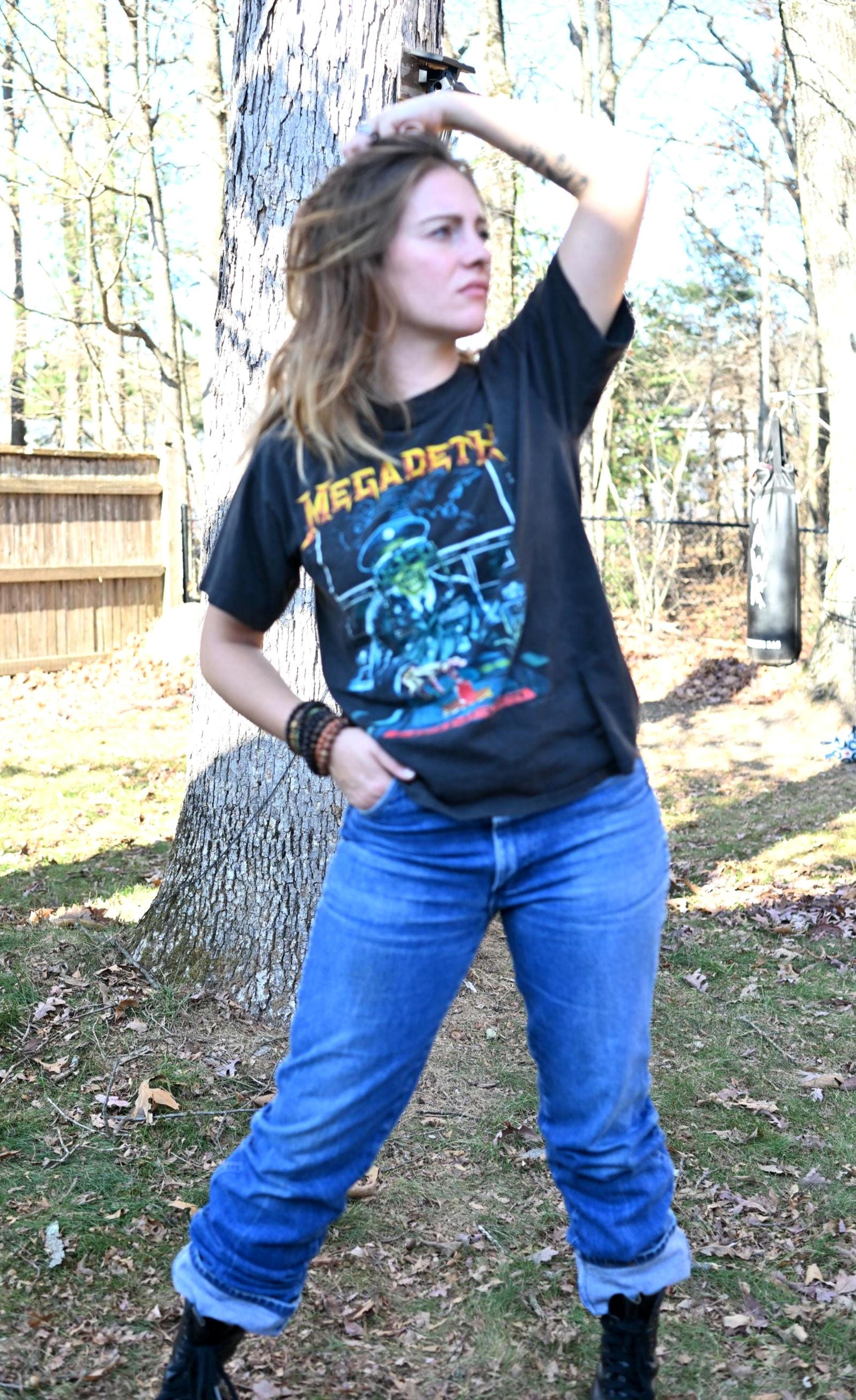 Megadeth Clash of the Titans 1990 Rust in Peace Tour Double Sided