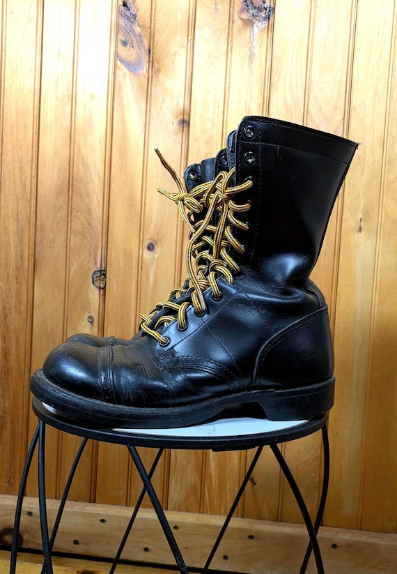 80s CORCORAN Military Jump Combat Boots/ Size 6D Men's =8 Women's
