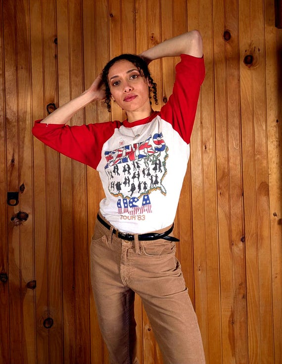 ヴィンテージ 80年代 THE KINKS Tシャツ / State of CONFuSION US 