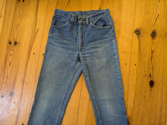 Size 25/26 Vintage 70s Levi's 646 Jeans/ FLARED BEST Fade +