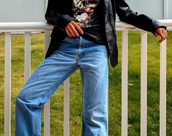 Size 25/26 Vintage 70s Levi's 716 Student Jeans/ Orange Tab Size 25/26 Vintage 70s Levi's 716 Student Jeans/ Orange Tab