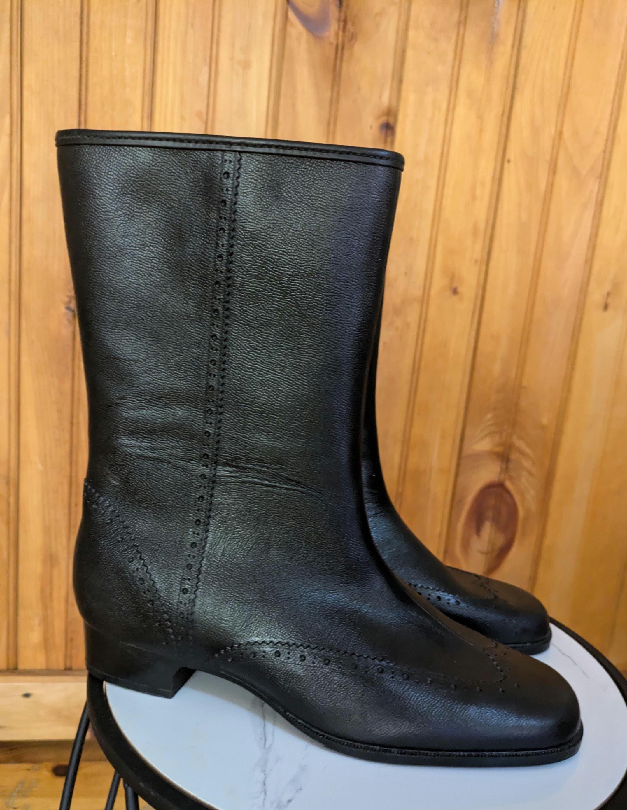 Y2k boots fur - Etsy Polska