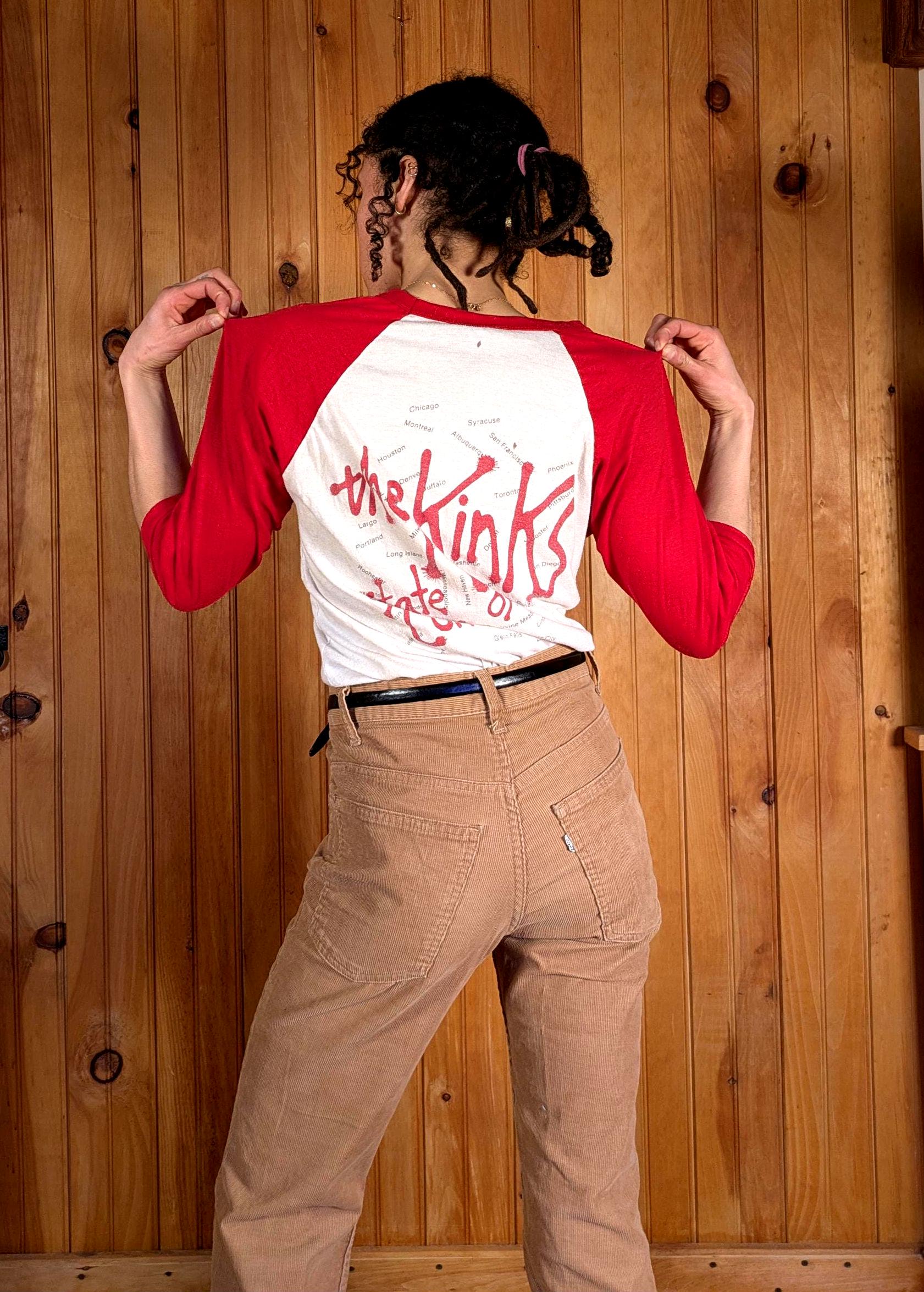 ヴィンテージ 80年代 THE KINKS Tシャツ / State of CONFuSION US 