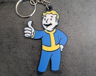 Llavero de Fallout de Vault Boy