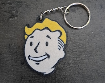 Cabeza de Vault Boy - Llavero de Fallout