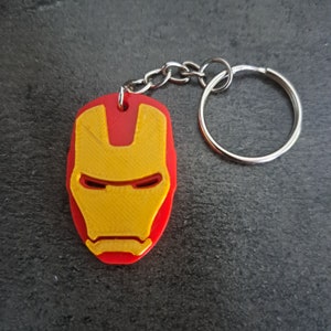 Iron man keychain