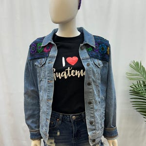 Embroidered Guatemalan Jean Jacket