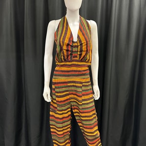 Women&#39;s Guatemalan Halter Jumpsuit