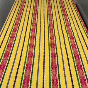 Guatemalan Woven Table Cover with Napkins