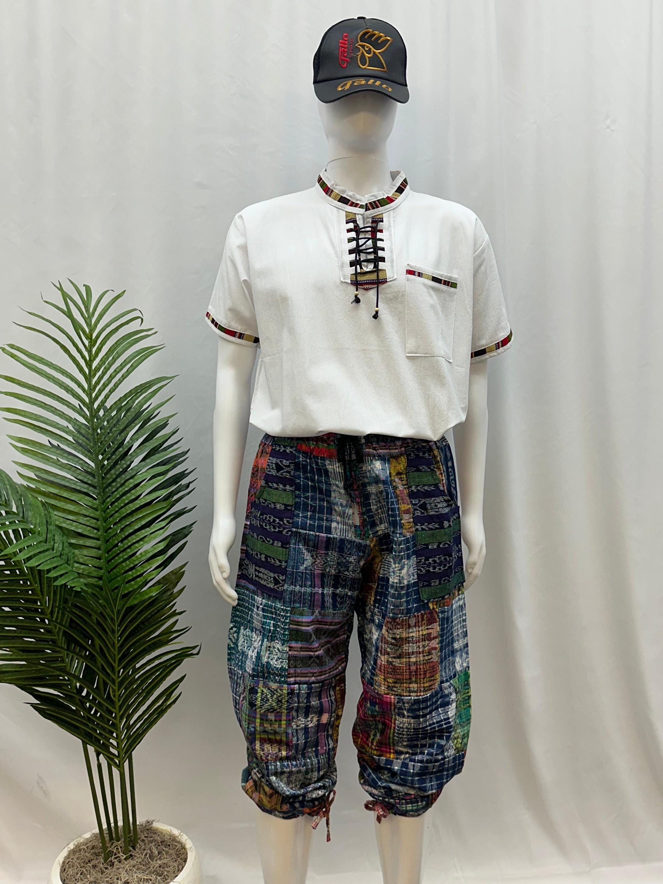 Guatemalan Textile Patchwork Pants