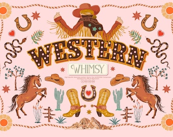 Western cow boy Cowgirl Pattern Bundle , 18 Premium Seamless Repeat Pattern , Fabric Sublimation Digital Pattern for Commercial Use