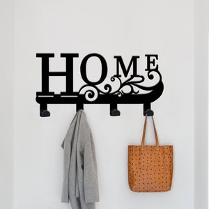 Home Metal Coat Rack, Key Rack Wall Mount, Towel Hangers, Entryway Rack, Bag Holder, Hat Rack, Decorative Hooks, Housewarming Gift