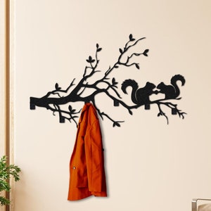 Coat Rack Wall Mount Modern 