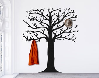 Extra Large Tree Branch Coat Rack Wall Mounted, Hat Hanger, Bag Holder, Wall Hooks Unique, Entryway Rack, Branch Wall Decor, Unique Gift