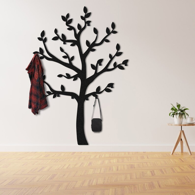 Tree Branch Clothing Rack, Hat Rack, Modern Coat Hanger, Wall Hook