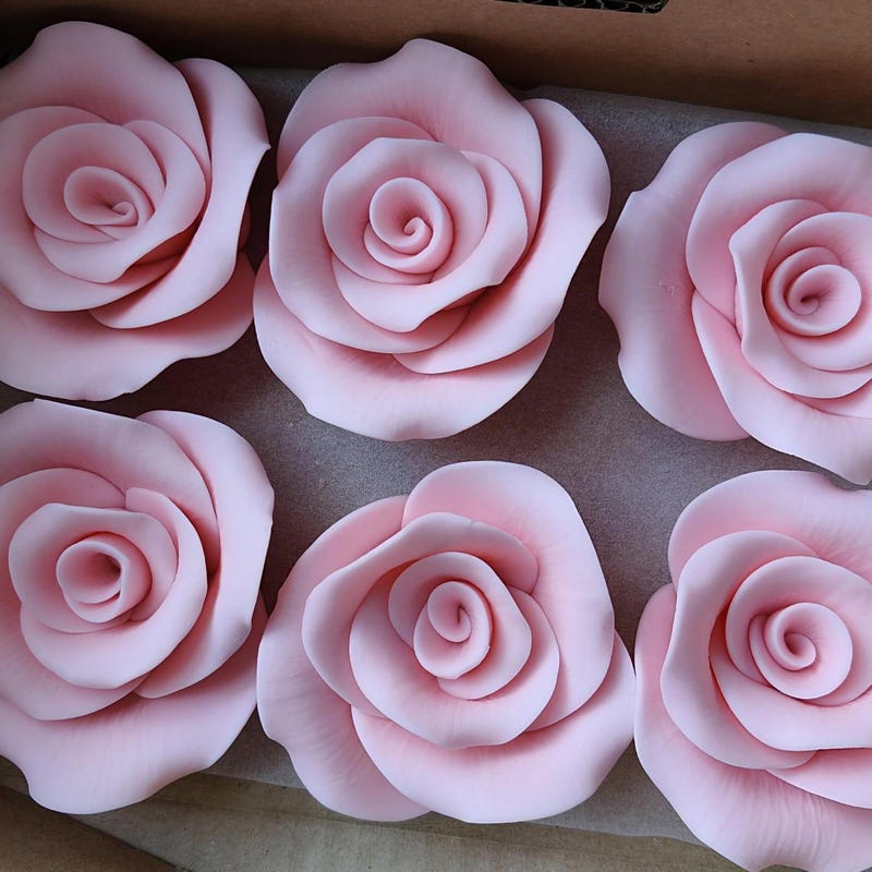 Red Edible Roses - Etsy UK