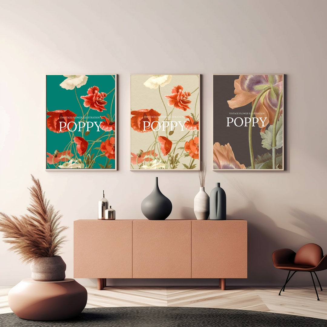 Flower Market Decor Print for Wall Handmade Home Decor Etsy