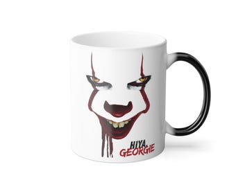 Hiya Georgie Pennywise Color Morph Mug | IT Inspired 11oz