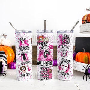 Mean Ghouls Tumbler | 20 oz Insulated Tumbler | Horror lover | Halloween | Spooky Season