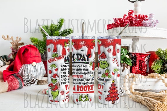 The Mean One Becher | 20 oz Thermobecher | Grünes Monster | Weihnachten