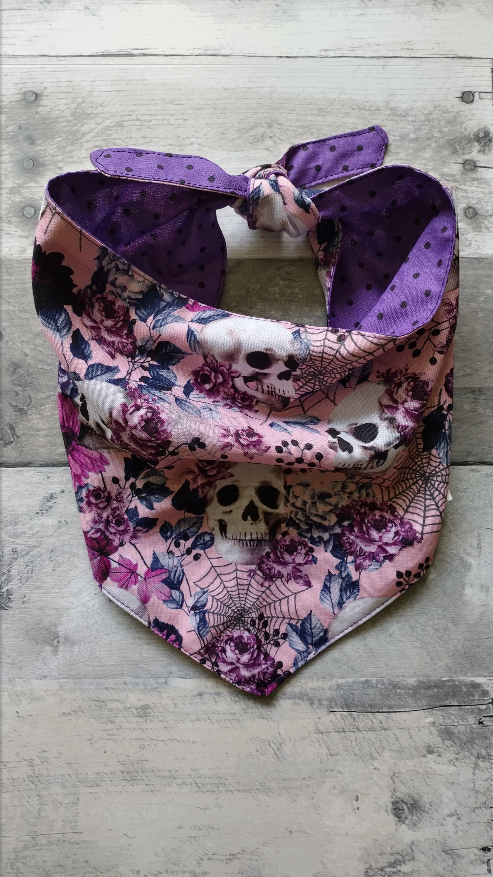 Rose Skull Bandana - Etsy display picture 2