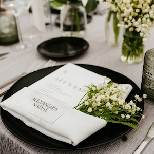 Acrylic Place Cards