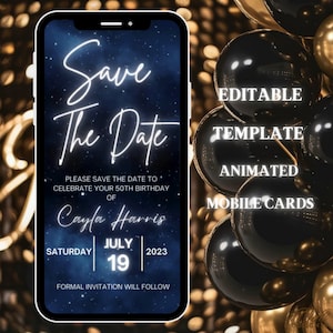 Save The Date Ecards, Save The Date Birthday, Save The Date Invitations, Electronic Save The Date, Invitations For Women, Digital Save Date