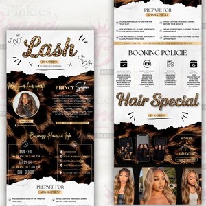 Acuity scheduling template lash tech, lash tech booking site, website template, lash website template, lash tech acuity template, lash site image 3