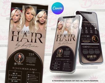 Hairstylist Acuity Scheduling Template Hair Website Acuity Schedule Site Hair Acuity Canva Hair Stylist Acuity Booking Hair Site DIY Acuity