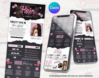 Acuity Terminplaner Stylelister, Acuity Terminplaner, Acuity Terminplaner, Acuity Terminplaner, Hairstylist Template, Acuity Terminplaner