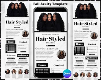 Acuity scheduling template hair stylist, Acuity scheduling template, Booking site template hairstylist, Acuity scheduling template, hair sit