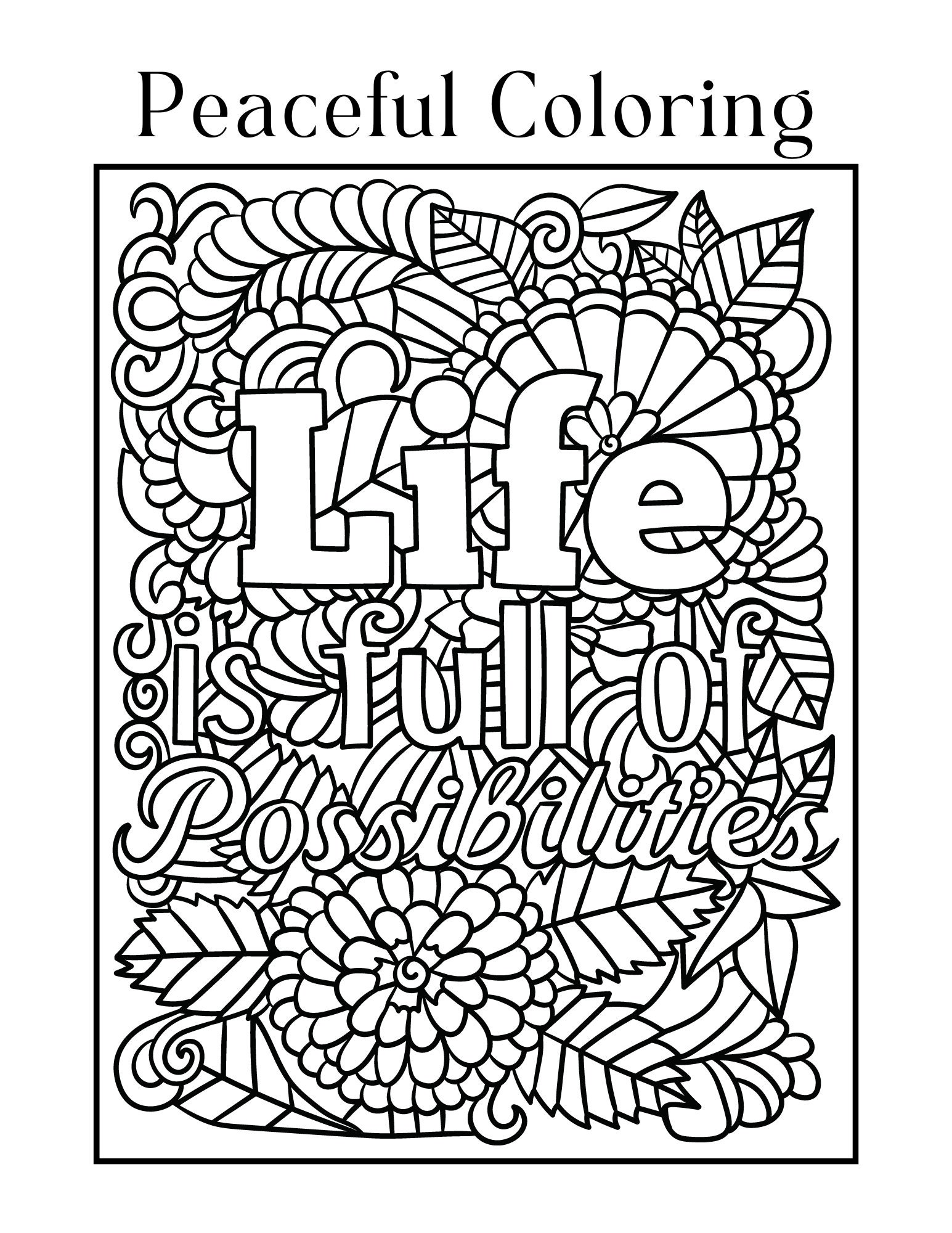 Mental Health Coloring Sheets Coloring - Il Fullxfull.5335606451 4syh