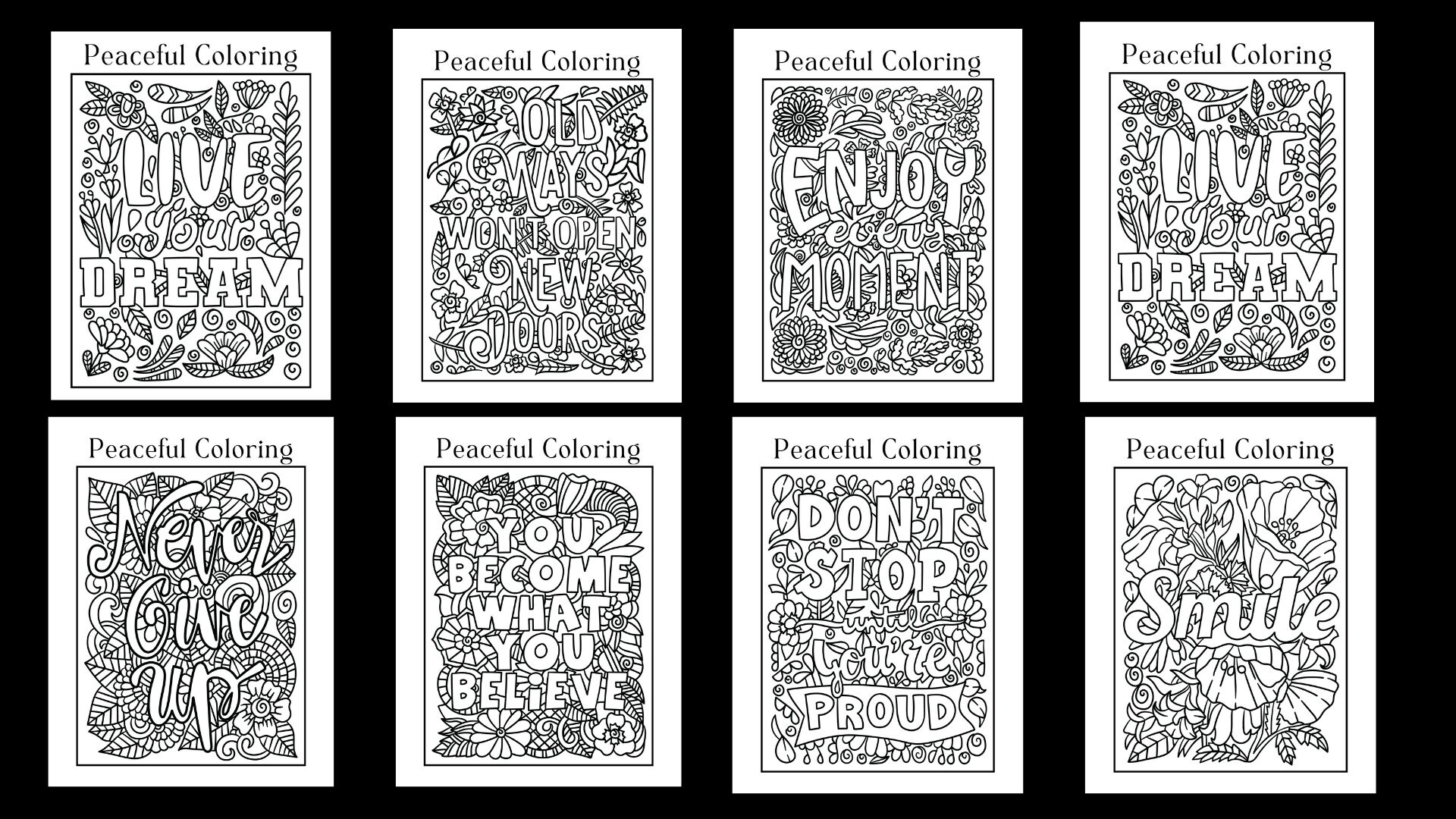 Mental Health Coloring Sheets Coloring for Classrooms Therapist and Counselor Office Coloring ...
