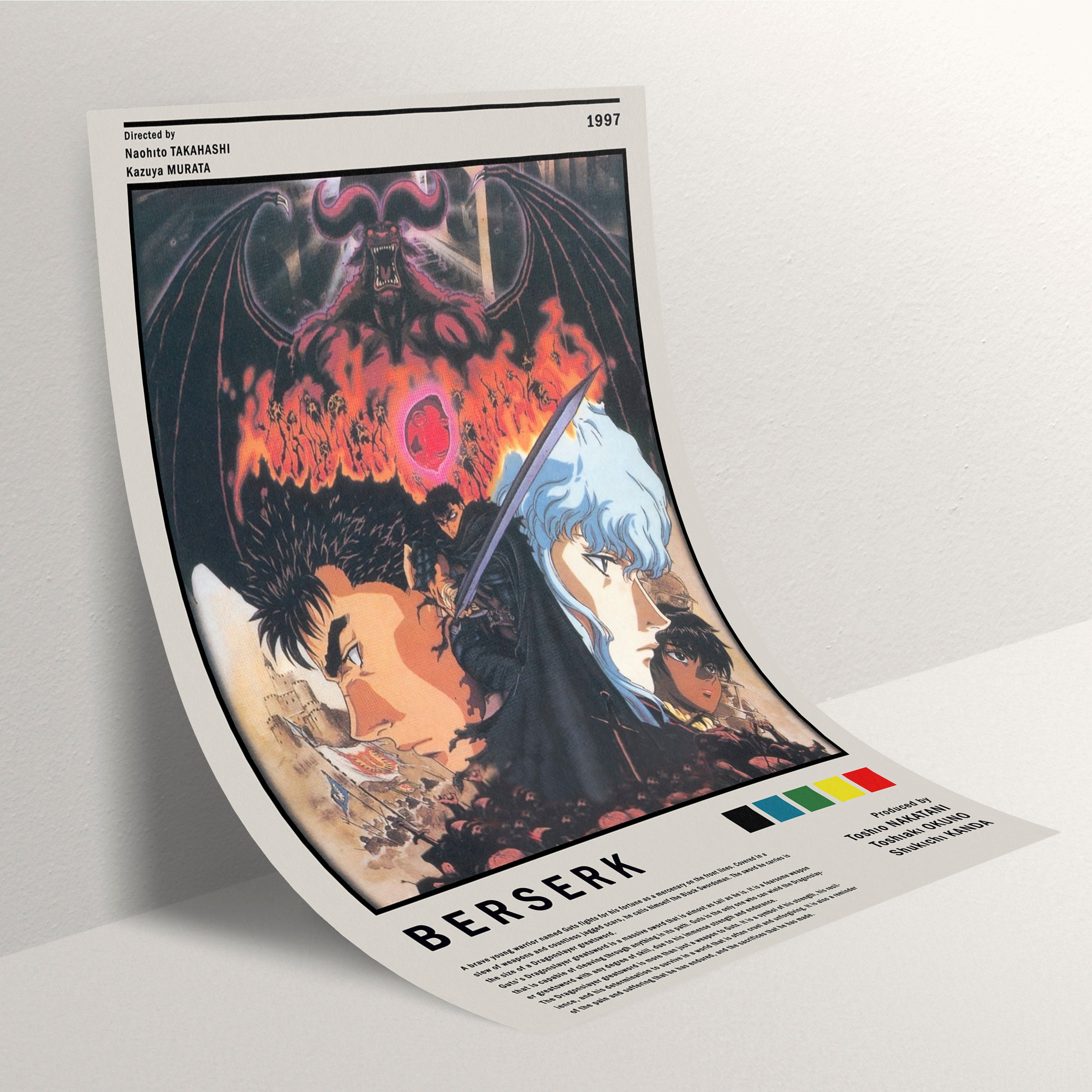 Berserk Posters Berserk Poster Prints Guts Poster Anime Poster Anime ...