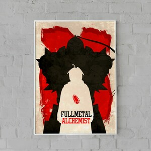 Wall Station Fullmetal Alchemist Customized 24inch x 38inch Silk Print  Poster/Wallpaper Great Gift