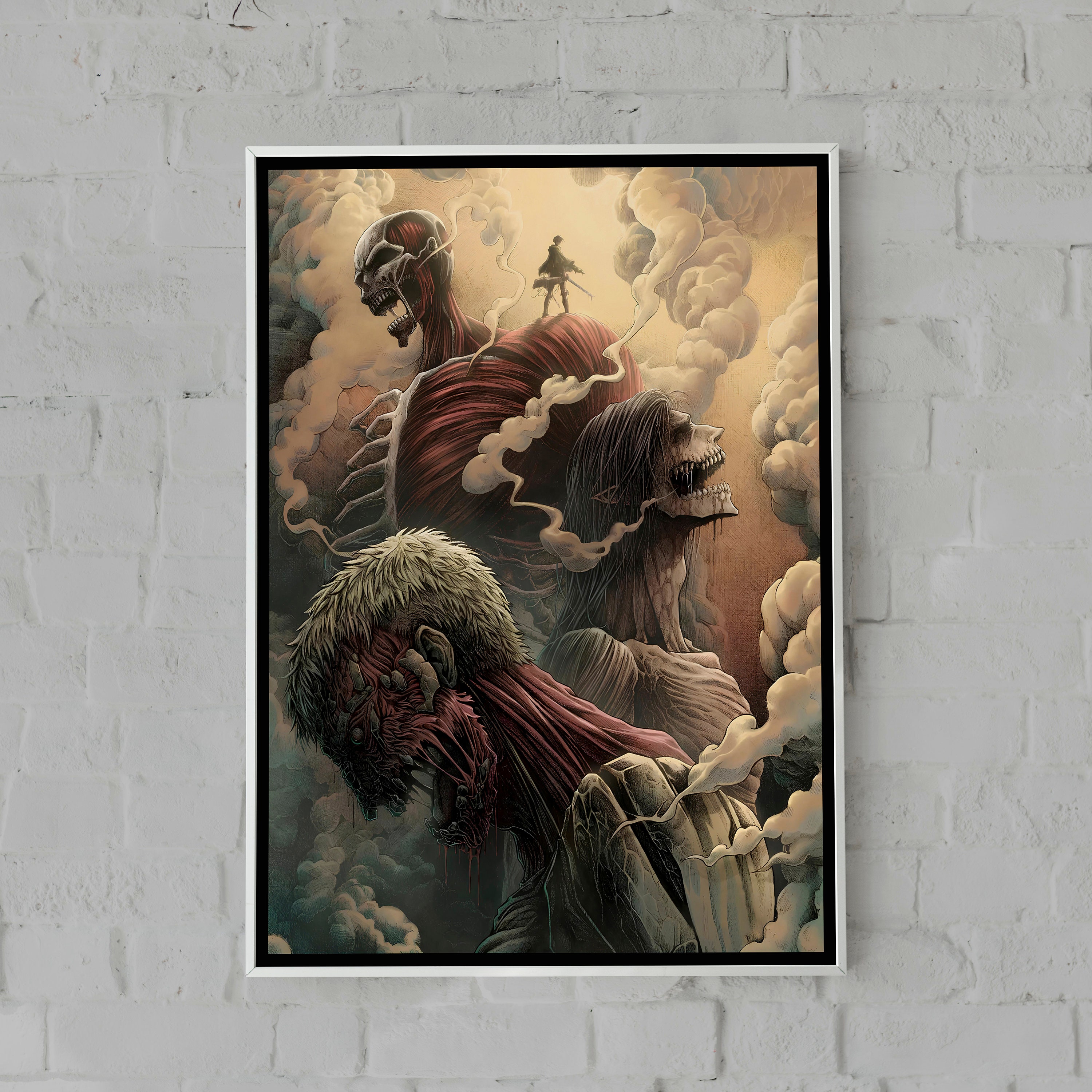 ATTACK ON TITAN ANIME COLOSSAL OVER WALL MANGA ART PRINT PREMIUM POSTER