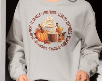Tis The Season, Herbstkaffee-Shirt, heißer Kaffee-Shirt, Kaffee-Liebhaber-Shirt, Herbst-Shirt, Kürbis-Latte-Getränk, Thanksgiving, Kürbis-Gewürz-Shirt
