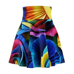 Batik Skater Rock: Bunte Festival Fashion, Boho Chic