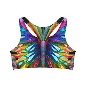 Cupid Butterfly Padded Sports Bra main image 0