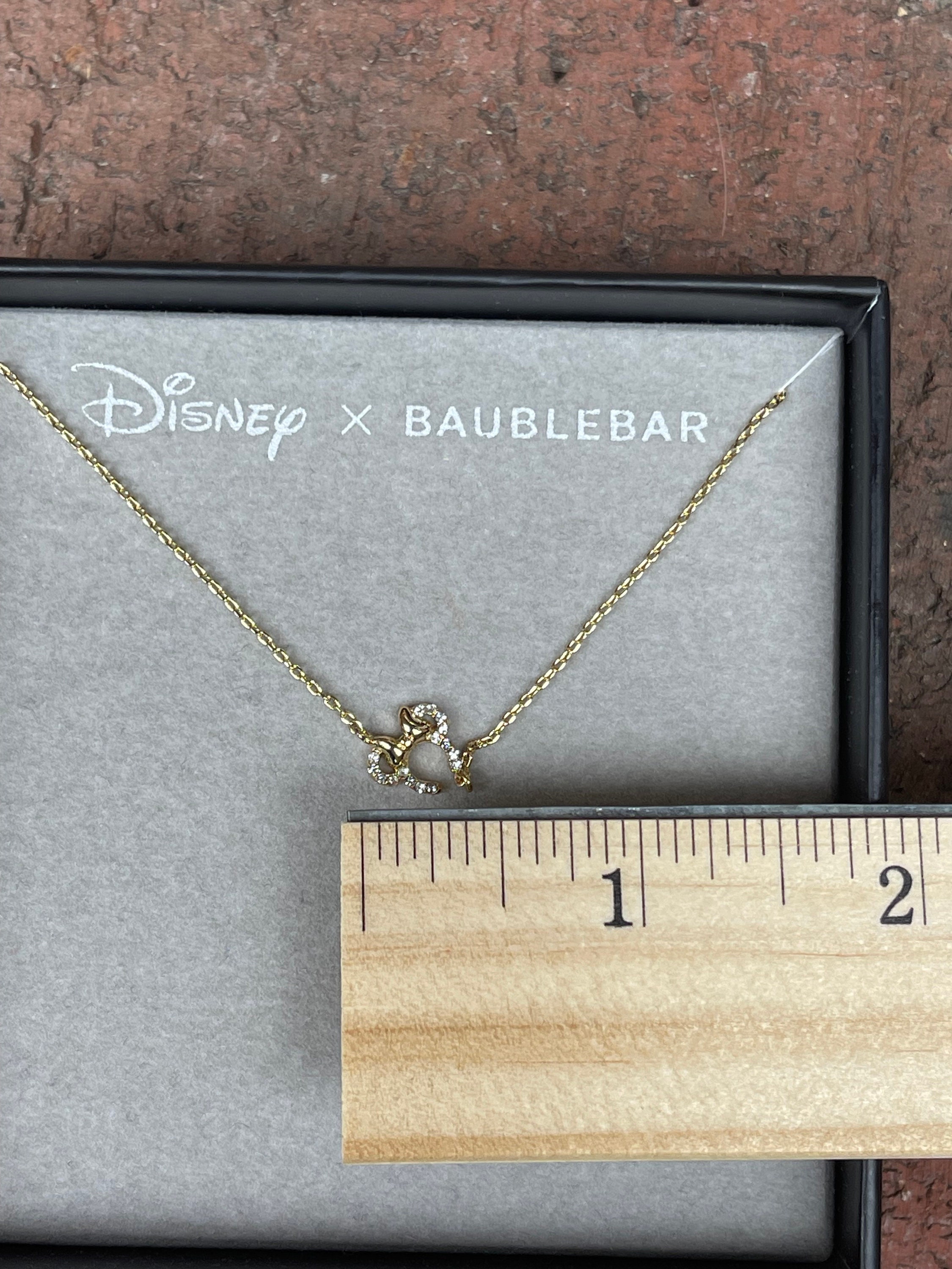【Baublebar】★ピアス★ Disney Mickey Mouse Bubble Necklace Disney Mickey Mouse Bubble Necklace - Gold – Disney Mickey