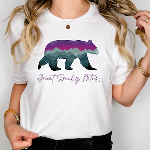 Great Smoky Mountains T-Shirt | Gatlinburg | Bears